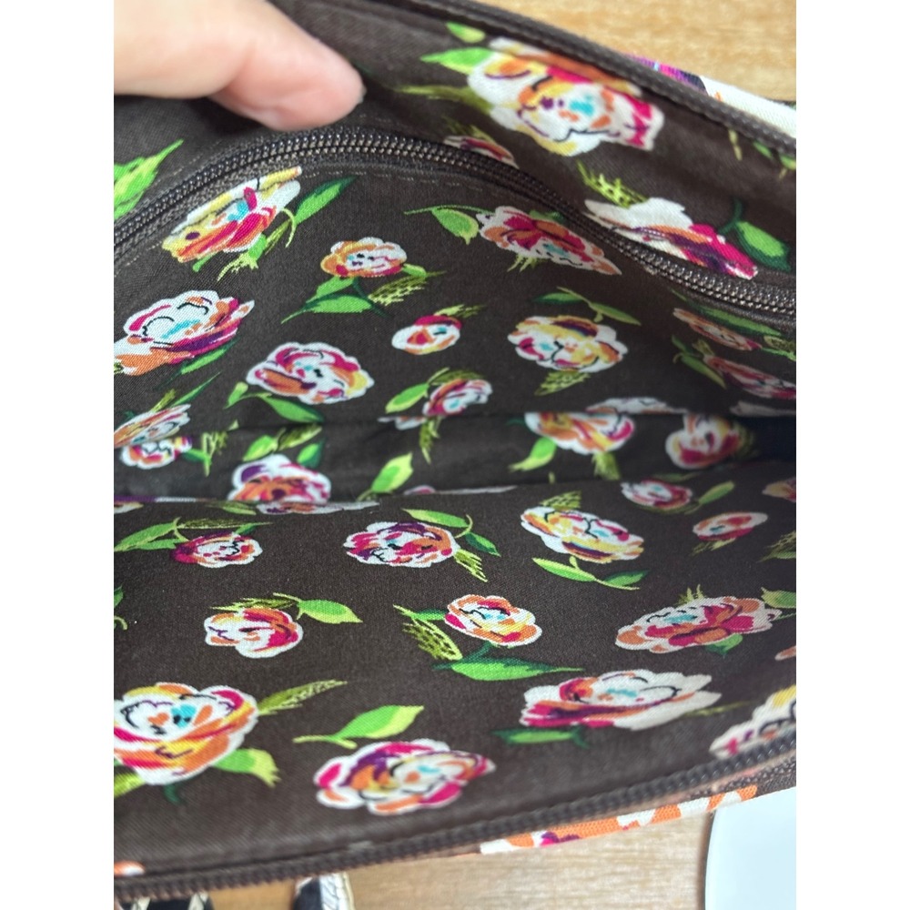 Vera Bradley Retired English Rose Little Hipster Color Adjustable Stap - Picture 7 of 7